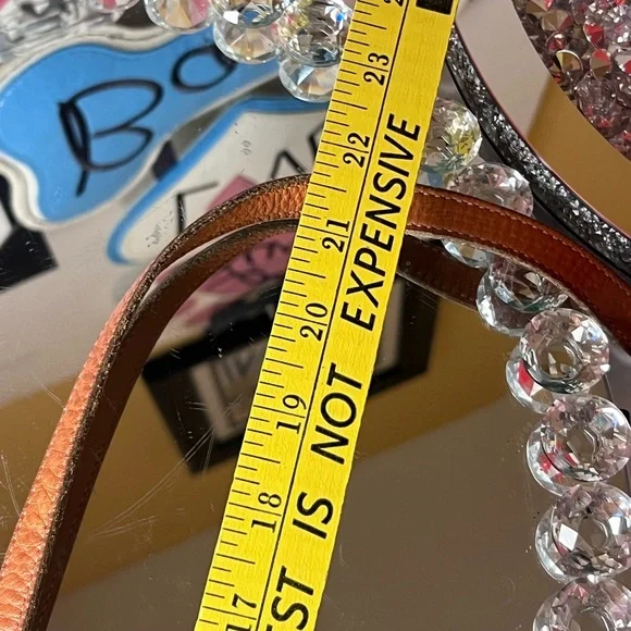 Dooney & Bourke vintage Saddle Brown leather Crossbody Bag - Picture 7 of 17